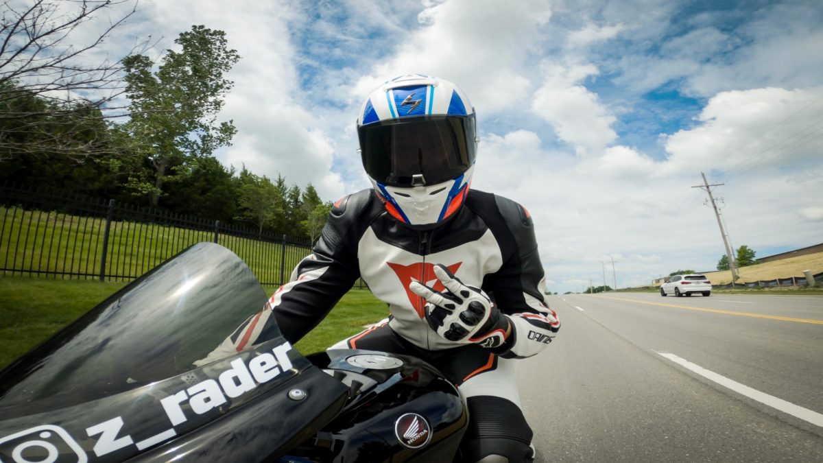 Cody Luenz motorcycle video